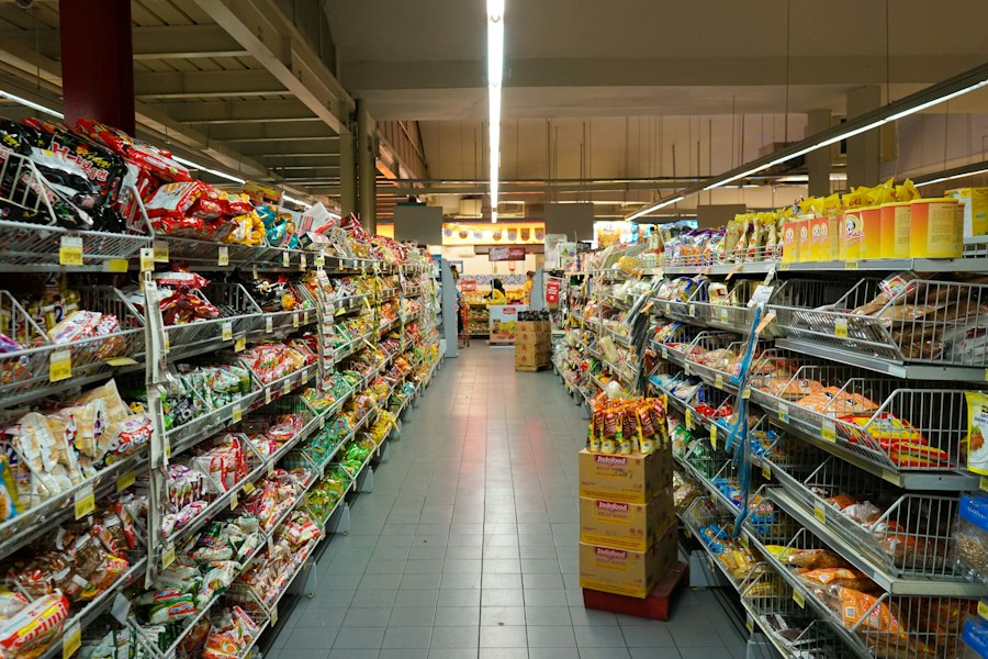 Retail Store Checkout Counter